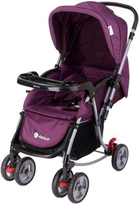 

Toyhouse 2 in1 Rocking Stroller M2077 Purple Stroller(3, Purple)