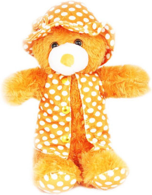 

SR FASHION HUB CAP TEDDY BEAR - 70(Orange)