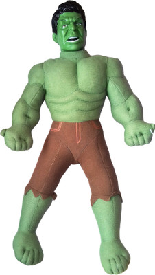 

kidoz kingdom MARVEL AVENGERS HULK SOFT TOY - 15(Green)