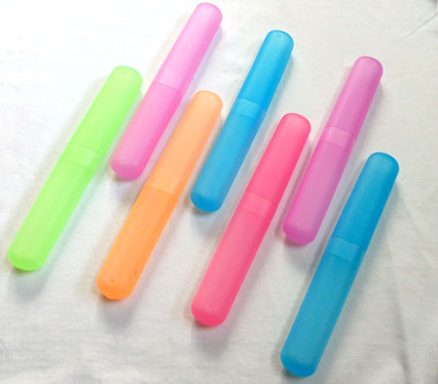 

SMILE4U 7PCs Multi-color Tooth Brush cover Plastic Toothbrush Holder(Multicolor)