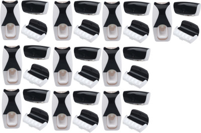 

SSS PTFE (Non-stick) Toothbrush Holder(Black, Wall Mount)