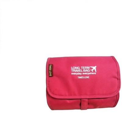 

Nightstar Multipurpose Hanging Toiletry Travel Bag Travel Toiletry Kit(Red)