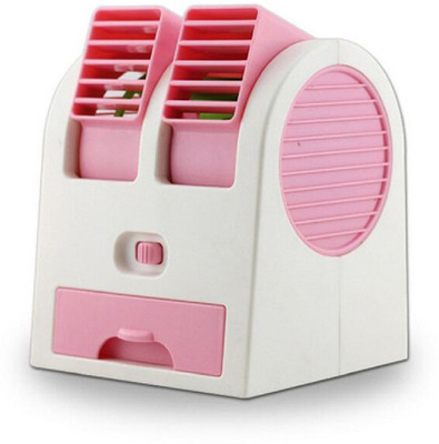 

CRETO Latest baby pink cooler portable mini cooler high blowing speed specially designed for baby mini cooler USB Fan(ligh pink)