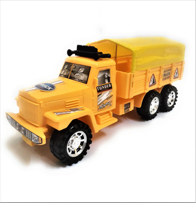 

The Game Begins Truck Toy, Yellow color, Medium Size 26 cm Length(Yellow)