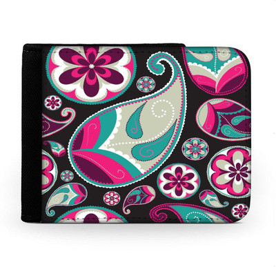 

Snoogg Men Multicolor Canvas Wallet(6 Card Slots), Multi