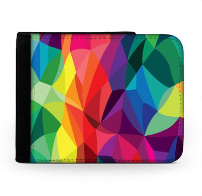 

Snoogg Men Multicolor Canvas Wallet(6 Card Slots), Multi