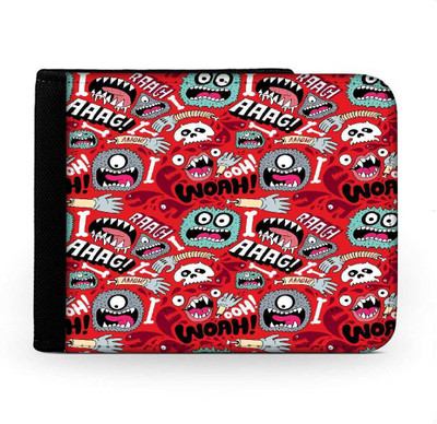 

Snoogg Men Multicolor Canvas Wallet(6 Card Slots), Multi