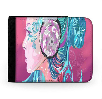 

Snoogg Men Multicolor Canvas Wallet(6 Card Slots), Multi