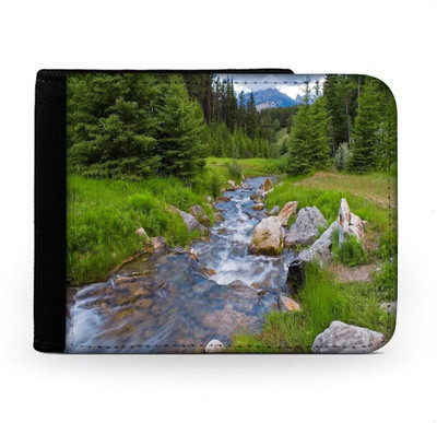 

Snoogg Men Multicolor Canvas Wallet(6 Card Slots), Multi