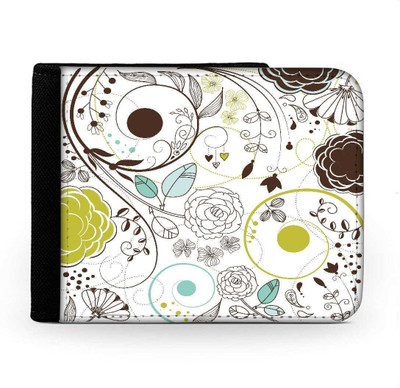 

Snoogg Men Multicolor Canvas Wallet(6 Card Slots), Multi