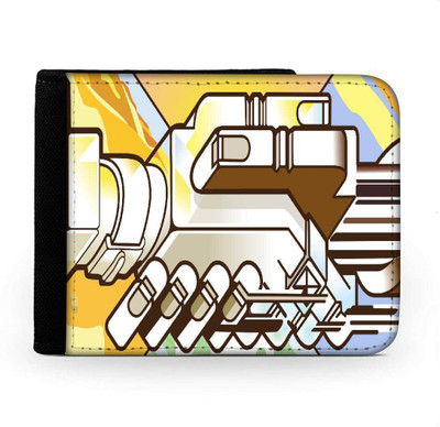 

Snoogg Men Multicolor Canvas Wallet(6 Card Slots), Multi