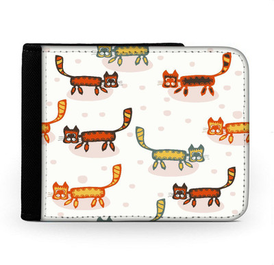 

Snoogg Men Multicolor Canvas Wallet(6 Card Slots), Multi