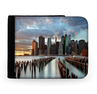 

Snoogg Men Multicolor Canvas Wallet(6 Card Slots), Multi