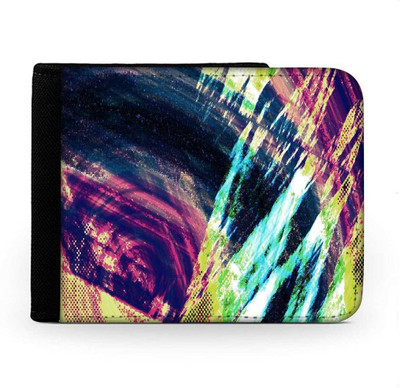 

Snoogg Men Multicolor Canvas Wallet(6 Card Slots), Multi