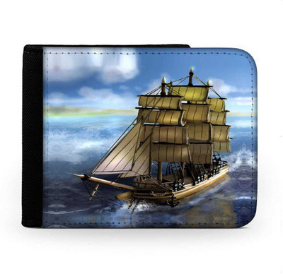 

Snoogg Men Multicolor Canvas Wallet(6 Card Slots), Multi
