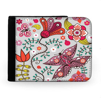 

Snoogg Men Multicolor Canvas Wallet(6 Card Slots), Multi
