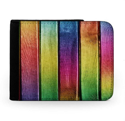 

Snoogg Men Multicolor Canvas Wallet(6 Card Slots), Multi