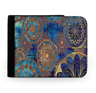 

Snoogg Men Multicolor Canvas Wallet(6 Card Slots), Multi