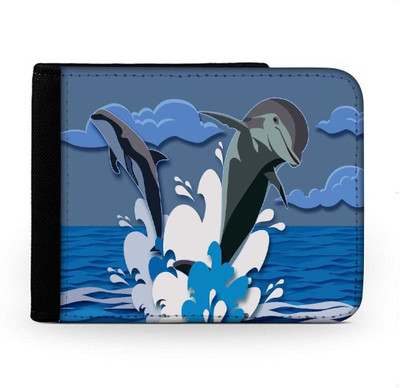 

Snoogg Men Multicolor Canvas Wallet(6 Card Slots), Multi