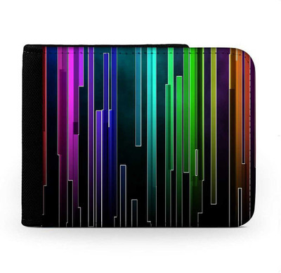 

Snoogg Men Multicolor Canvas Wallet(6 Card Slots), Multi