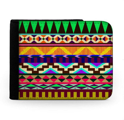 

Snoogg Men Multicolor Canvas Wallet(6 Card Slots), Multi
