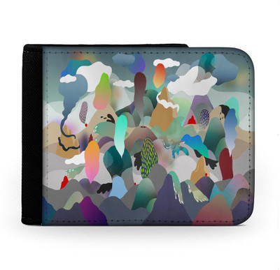 

Snoogg Men Multicolor Canvas Wallet(6 Card Slots), Multi