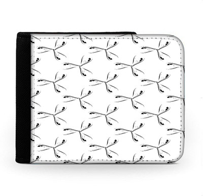 

Snoogg Men Multicolor Canvas Wallet(6 Card Slots), Multi