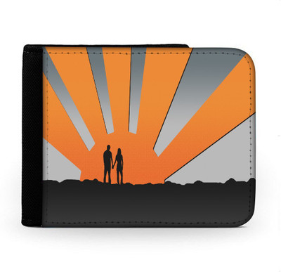 

Snoogg Men Multicolor Canvas Wallet(6 Card Slots), Multi