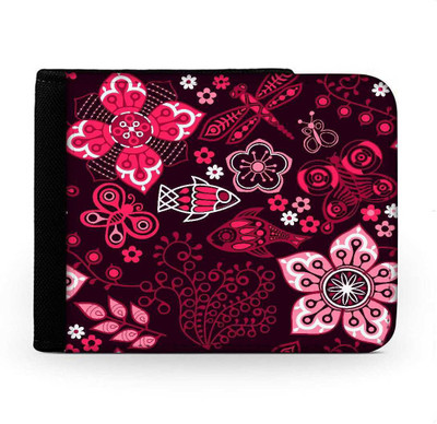 

Snoogg Men Multicolor Canvas Wallet(6 Card Slots), Multi