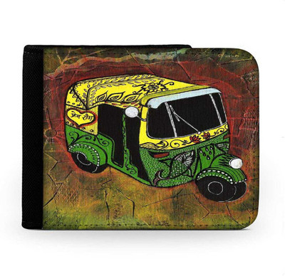 

Snoogg Men Multicolor Canvas Wallet(6 Card Slots), Multi