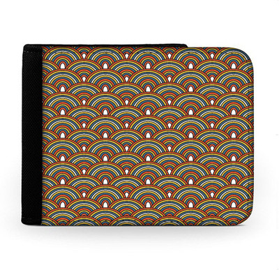 

Snoogg Men Multicolor Canvas Wallet(6 Card Slots), Multi