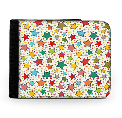 

Snoogg Men Multicolor Canvas Wallet(6 Card Slots), Multi