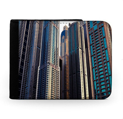 

Snoogg Men Multicolor Canvas Wallet(6 Card Slots), Multi