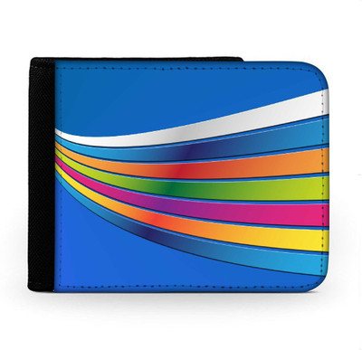 

Snoogg Men Multicolor Canvas Wallet(6 Card Slots), Multi