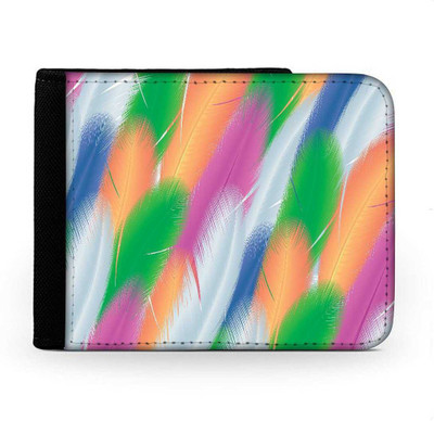 

Snoogg Men Multicolor Canvas Wallet(6 Card Slots), Multi