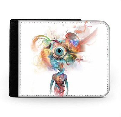 

Snoogg Men Multicolor Canvas Wallet(6 Card Slots), Multi