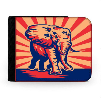 

Snoogg Men Multicolor Canvas Wallet(6 Card Slots), Multi