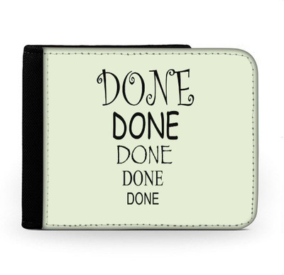 

Snoogg Men Multicolor Canvas Wallet(6 Card Slots), Multi