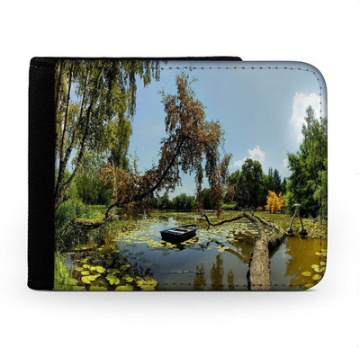 

Snoogg Men Multicolor Canvas Wallet(6 Card Slots), Multi