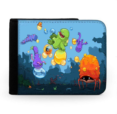 

Snoogg Men Multicolor Canvas Wallet(6 Card Slots), Multi