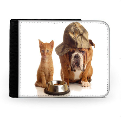 

Snoogg Men Multicolor Canvas Wallet(6 Card Slots), Multi