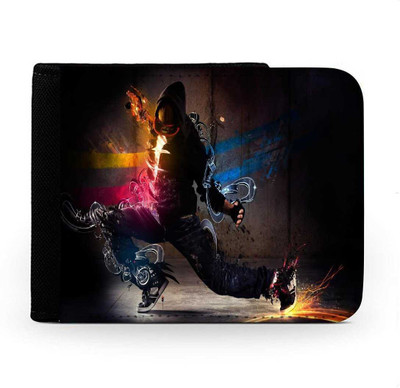 

Snoogg Men Multicolor Canvas Wallet(6 Card Slots), Multi