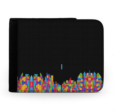 

Snoogg Men Multicolor Canvas Wallet(6 Card Slots), Multi