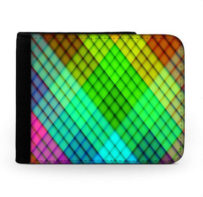 

Snoogg Men Multicolor Canvas Wallet(6 Card Slots), Multi