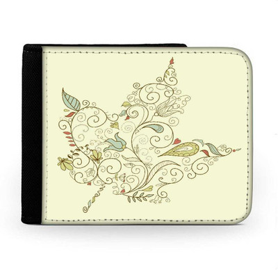 

Snoogg Men Multicolor Canvas Wallet(6 Card Slots), Multi