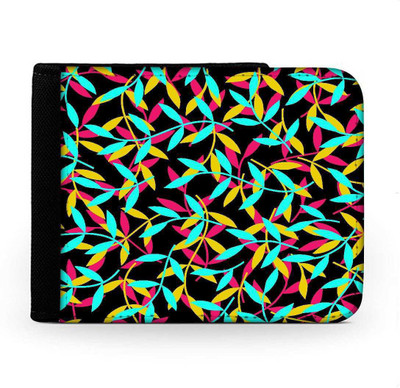 

Snoogg Men Multicolor Canvas Wallet(6 Card Slots), Multi