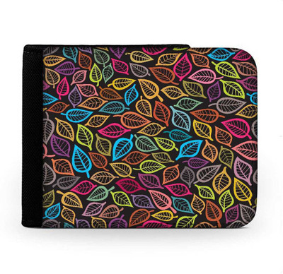 

Snoogg Men Multicolor Canvas Wallet(6 Card Slots), Multi