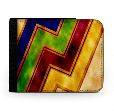 

Snoogg Men Multicolor Canvas Wallet(6 Card Slots), Multi