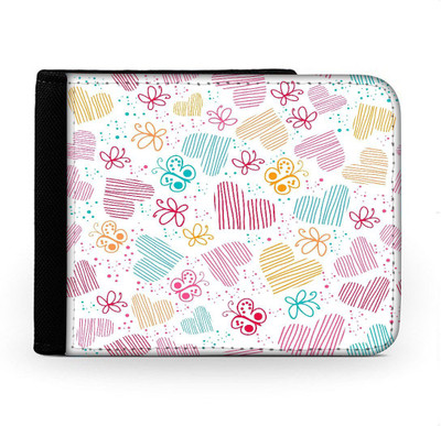 

Snoogg Men Multicolor Canvas Wallet(6 Card Slots), Multi