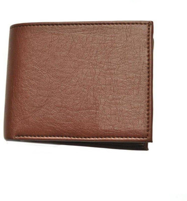 

Natural Creation Men Brown Artificial Leather Wallet(3 Card Slots)
